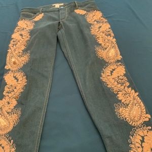Alice & Olivia embellished  jeans